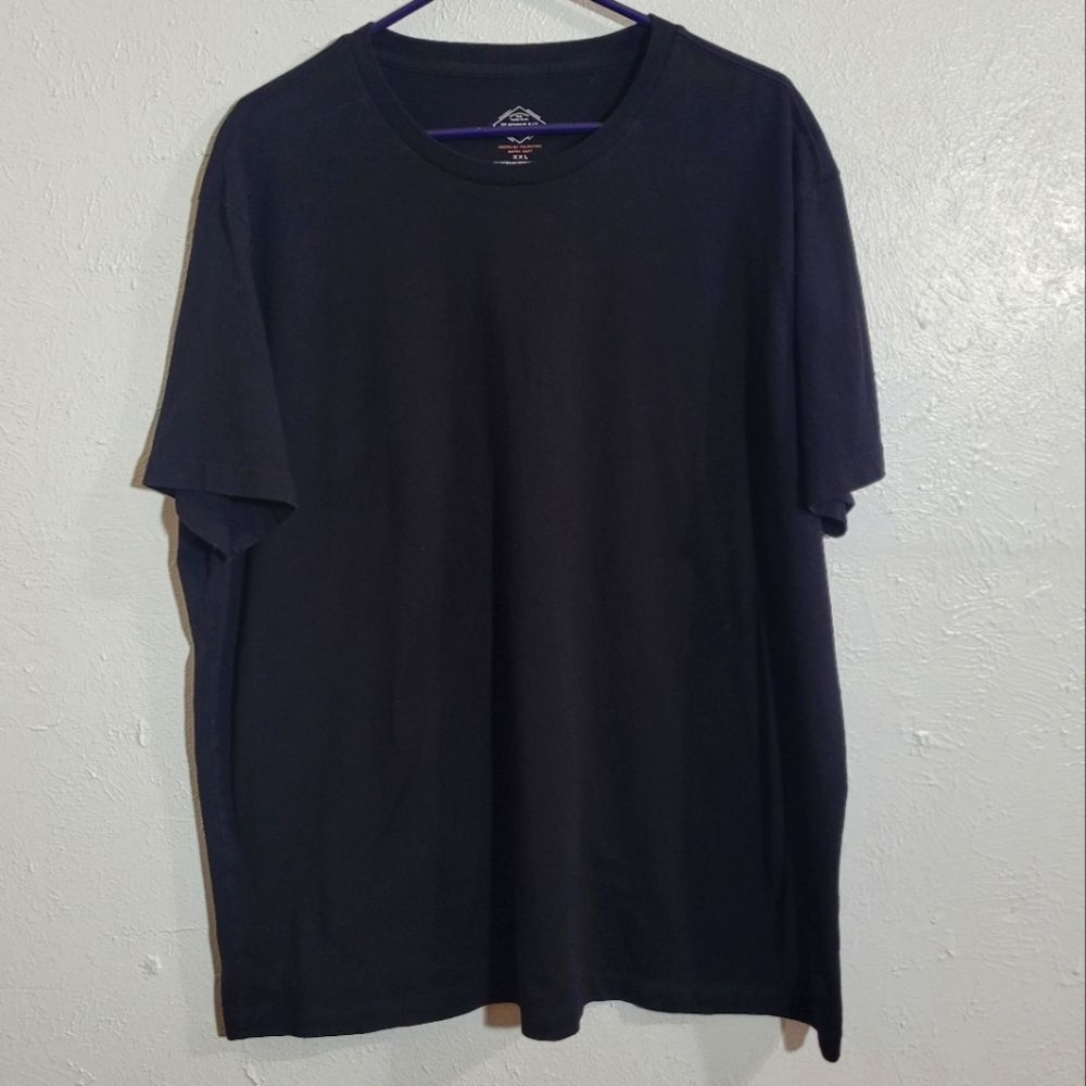 St. John's Bay XXL Black Crew Neck T-Shirt - Classic Casual Style